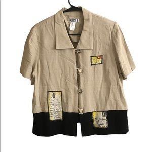 Taurus ll Patched Button Down